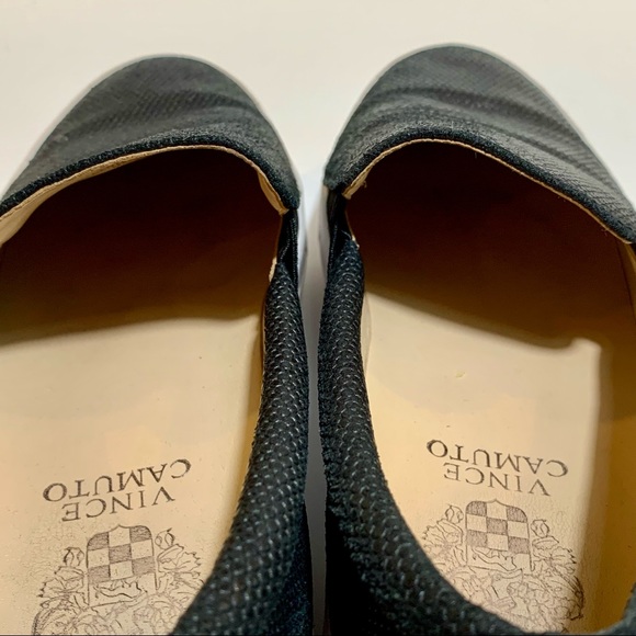 Vince‎ Camuto Kanesya Black Slip on Sneakers 7.5 - Picture 9 of 10